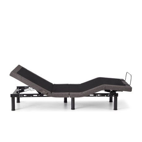 S655 Charcoal Twin XL Adjustable Base by Malouf at Eve Furniture