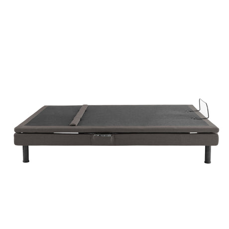 S755 Charcoal Twin XL Adjustable Base by Malouf at Eve Furniture