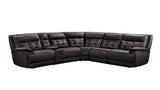 Starlight Brown (Power/Adj Head) 6-Piece Power Reclining Sectional by New Era Innovations at Eve Furniture