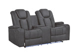 Ashley Grey 3-Piece Power Reclining Living Room Set by New Era Innovations at Eve Furniture