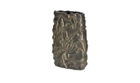 Sabine Cast Aluminum Vase Antique Brass by Moe's Home at Eve Furniture