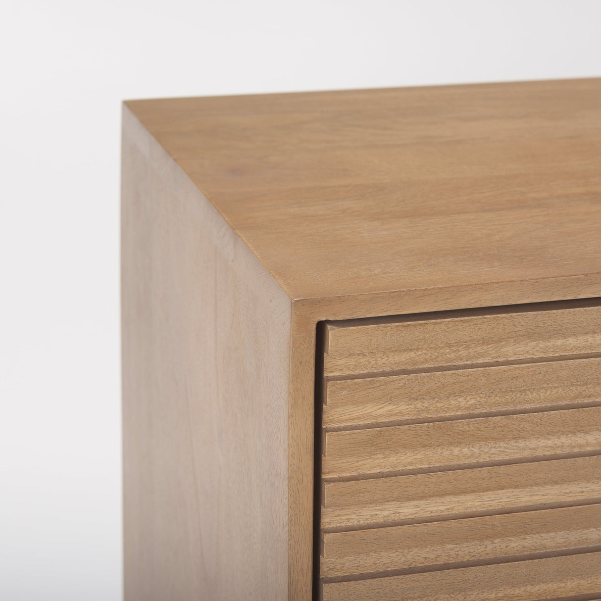 Sable 37.0L x 17.0W x 30.5H Light Brown Wood Accent Cabinet by Mercana at Eve Furniture