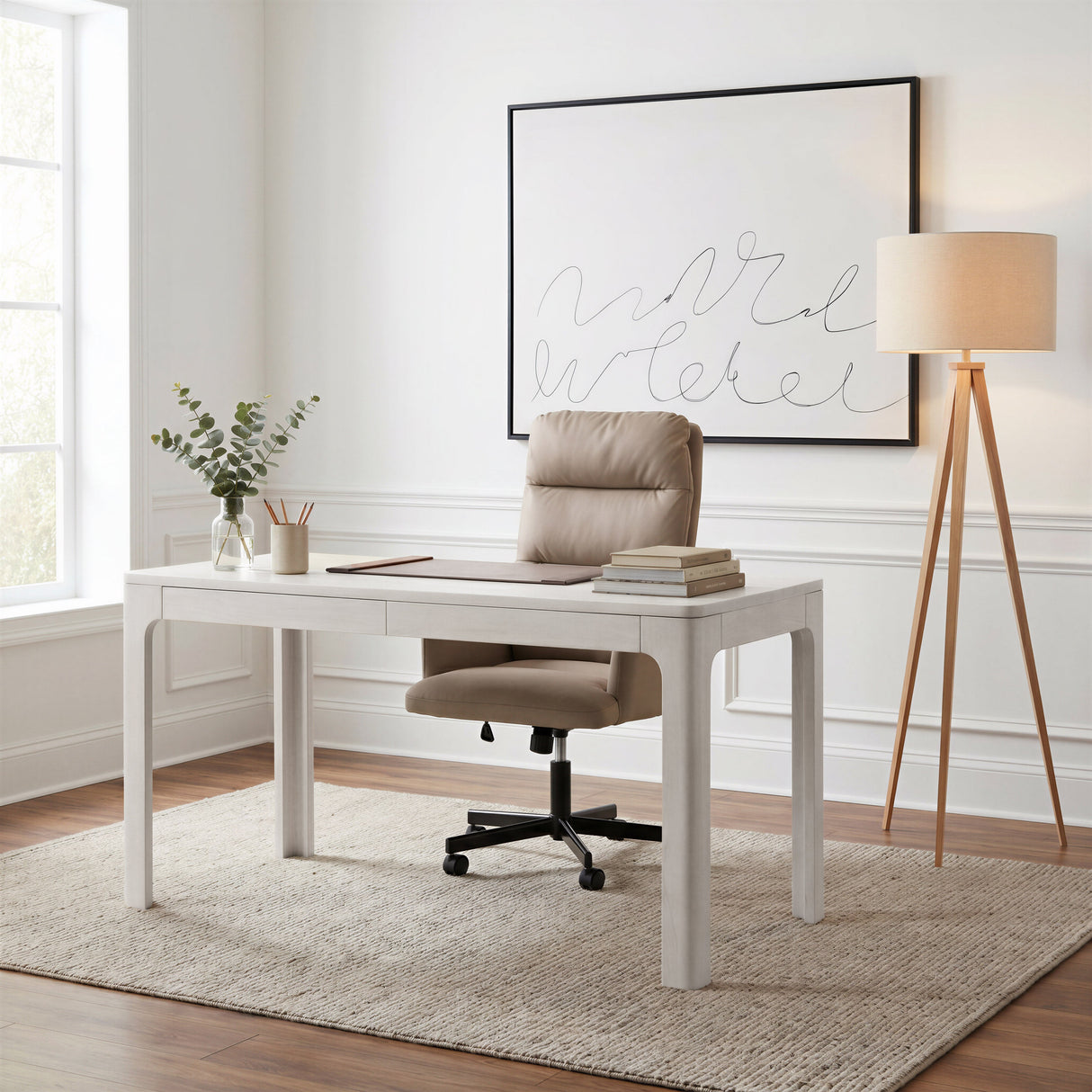 Sable Gray Office Chair by Zuomod at Eve Furniture