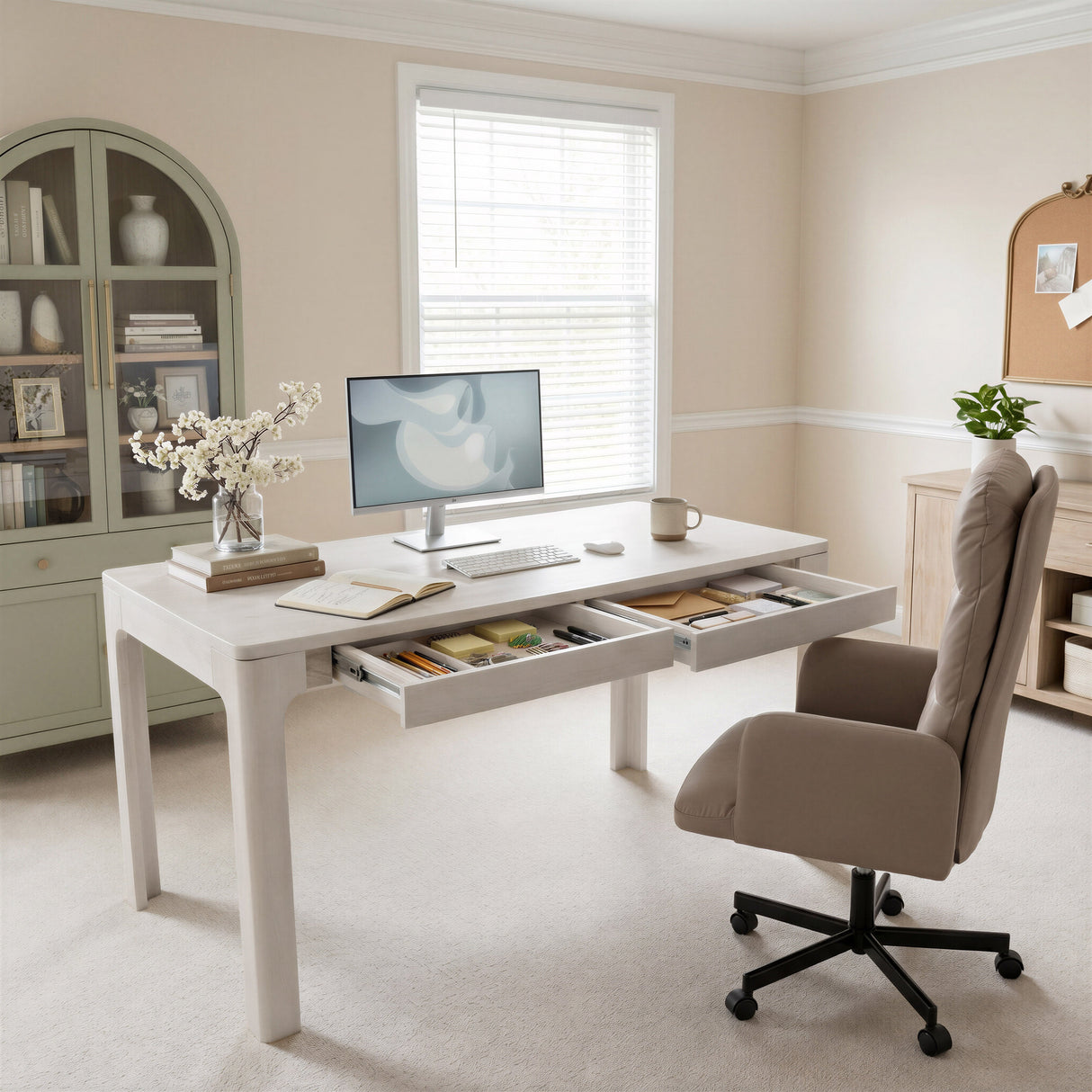 Sable Gray Office Chair by Zuomod at Eve Furniture