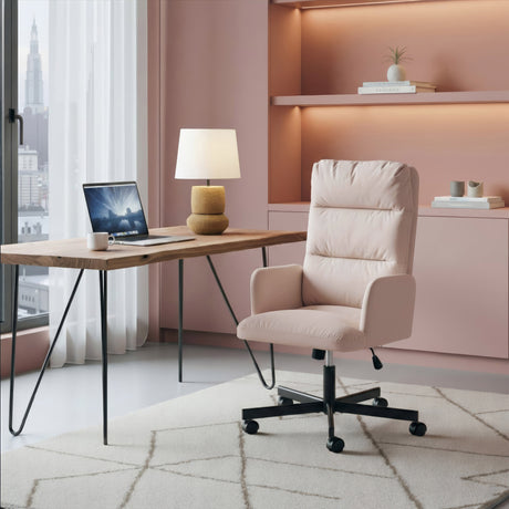 Sable Ivory Office Chair by Zuomod at Eve Furniture