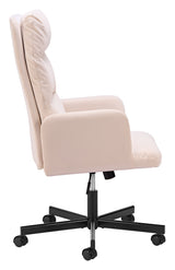 Sable Ivory Office Chair by Zuomod at Eve Furniture
