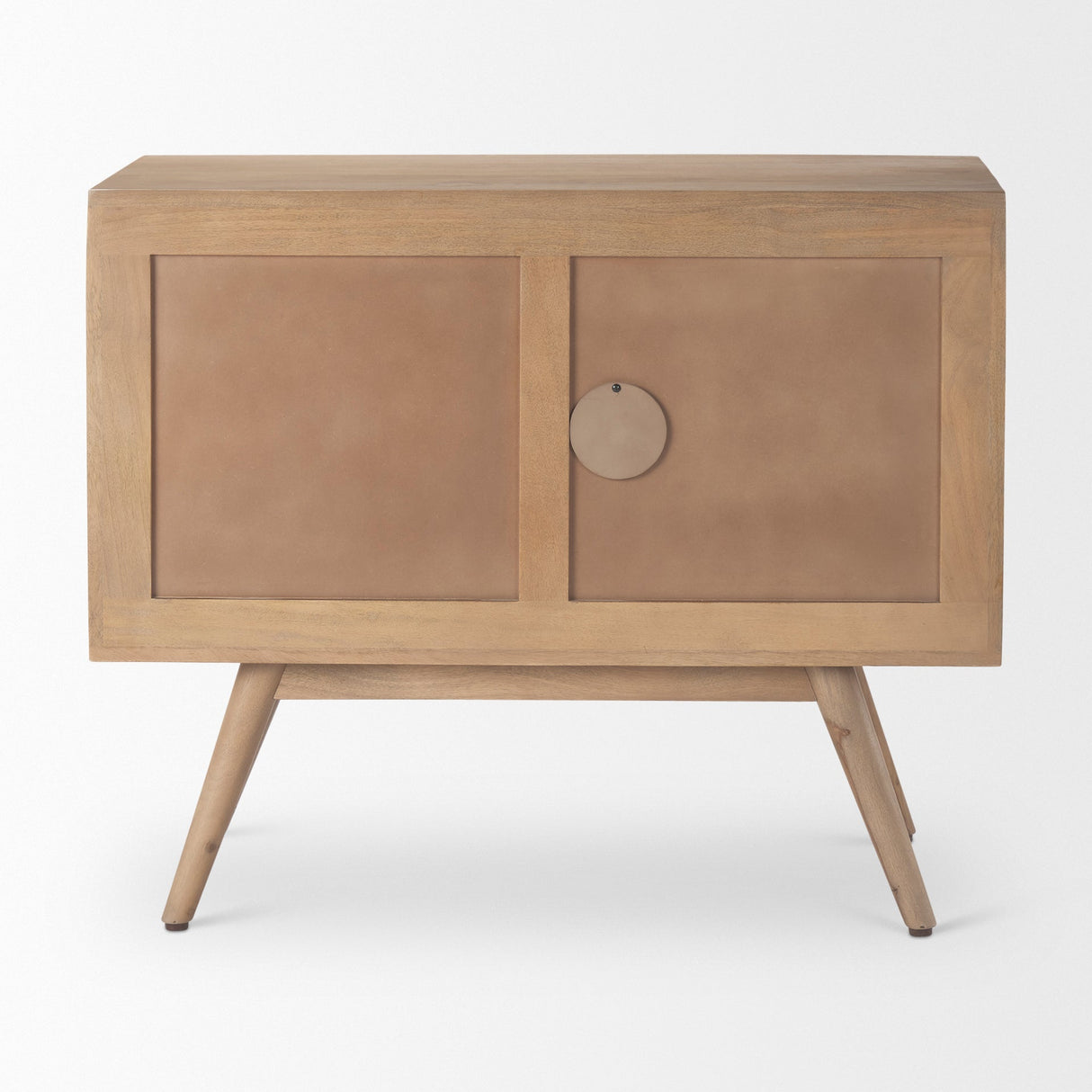 Sable Light Brown Wood Accent Cabinet by Mercana at Eve Furniture