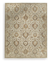 Sableridge Ivory/Taupe/Camel Large Rug by Ashley at Eve Furniture