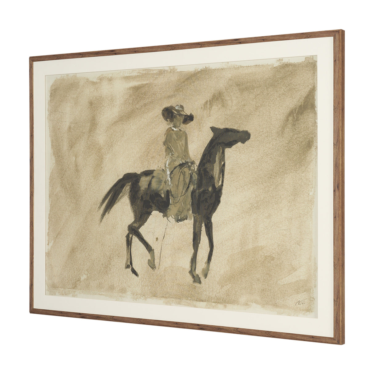 Sablette by Mercana Studio Textured Framed Artwork Matted under Glass by Mercana at Eve Furniture