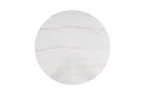 Sabro Black/White Round Dining Table