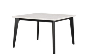 Sabro Black/White Square Counter Height Table by Furniture of America at Eve Furniture