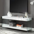 Sabugal White 70" TV Stand by Furniture of America at Eve Furniture