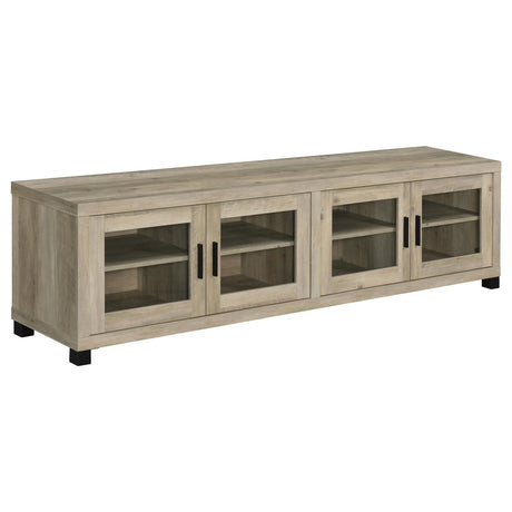 Sachin Antique Pine 3-piece Entertainment Center With 79" TV Stand by Coaster at Eve Furniture