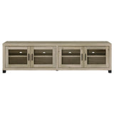Sachin Antique Pine 3-piece Entertainment Center With 79" TV Stand by Coaster at Eve Furniture