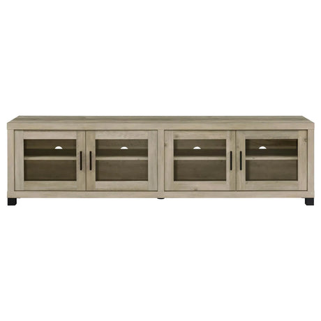 Sachin Antique Pine 3-piece Entertainment Center With 79" TV Stand by Coaster at Eve Furniture