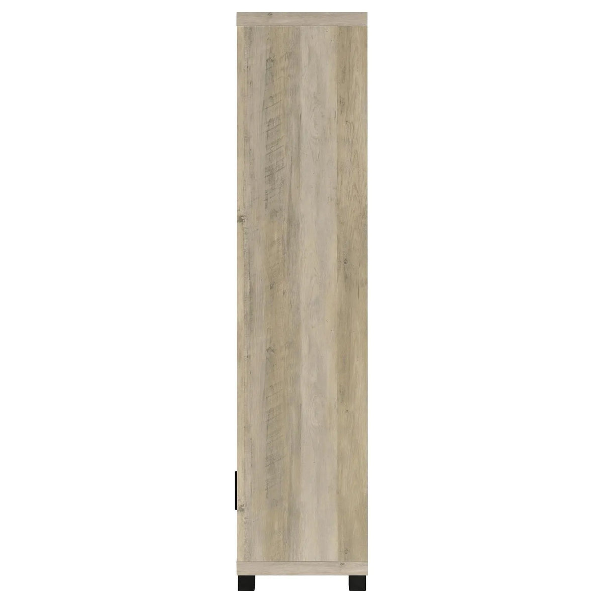 Sachin Antique Pine 3-shelf Media Tower With Storage Cabinet by Coaster at Eve Furniture