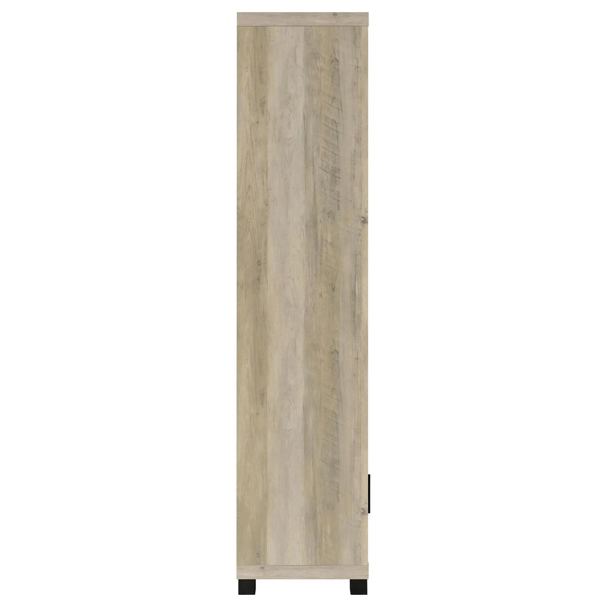 Sachin Antique Pine 3-shelf Media Tower With Storage Cabinet by Coaster at Eve Furniture
