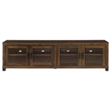 Sachin Dark Pine 3-piece Entertainment Center With 79" TV Stand by Coaster at Eve Furniture