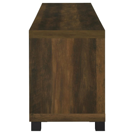 Sachin Rectangular TV Console with Glass Doors by Coaster at Eve Furniture