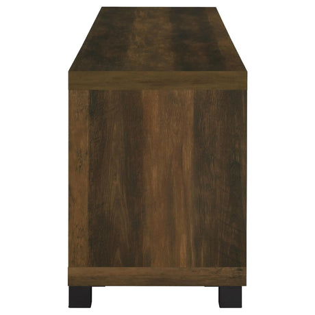 Sachin Rectangular TV Console with Glass Doors by Coaster at Eve Furniture