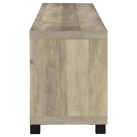 Sachin Rectangular TV Console with Glass Doors by Coaster at Eve Furniture