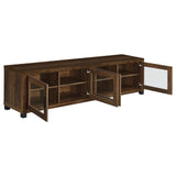 Sachin Rectangular TV Console with Glass Doors by Coaster at Eve Furniture