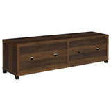 Sachin Rectangular TV Console with Glass Doors by Coaster at Eve Furniture