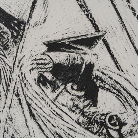 Saddled Up I by Mercana Studio a Hand Embellished Framed Art Print by Mercana at Eve Furniture