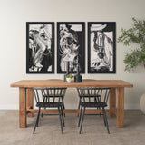 Saddled Up I by Mercana Studio a Hand Embellished Framed Art Print by Mercana at Eve Furniture