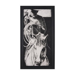 Saddled Up II by Mercana Studio a Hand Embellished Framed Art Print by Mercana at Eve Furniture