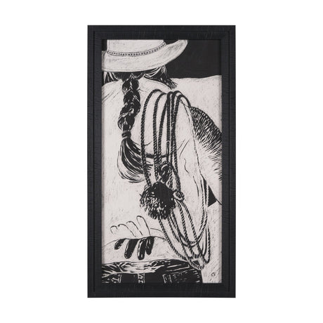Saddled Up III by Mercana Studio a Hand Embellished Framed Art Print by Mercana at Eve Furniture