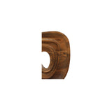 Saddler Natural Acacia Sculpture by Moe's Home at Eve Furniture