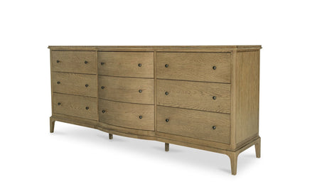 Sadie 9 Drawer Dresser Brown by Moe's Home at Eve Furniture