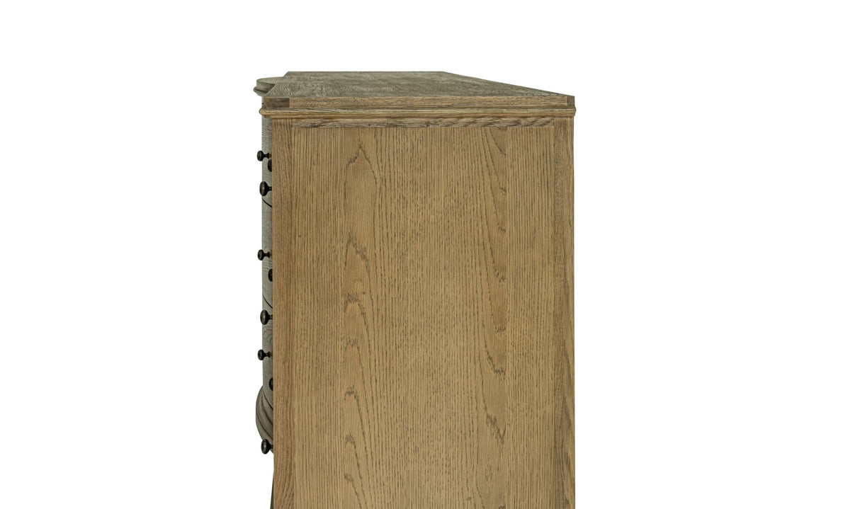Sadie 9 Drawer Dresser Brown by Moe's Home at Eve Furniture