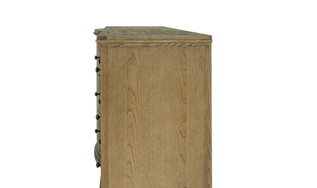 Sadie 9 Drawer Dresser Brown by Moe's Home at Eve Furniture