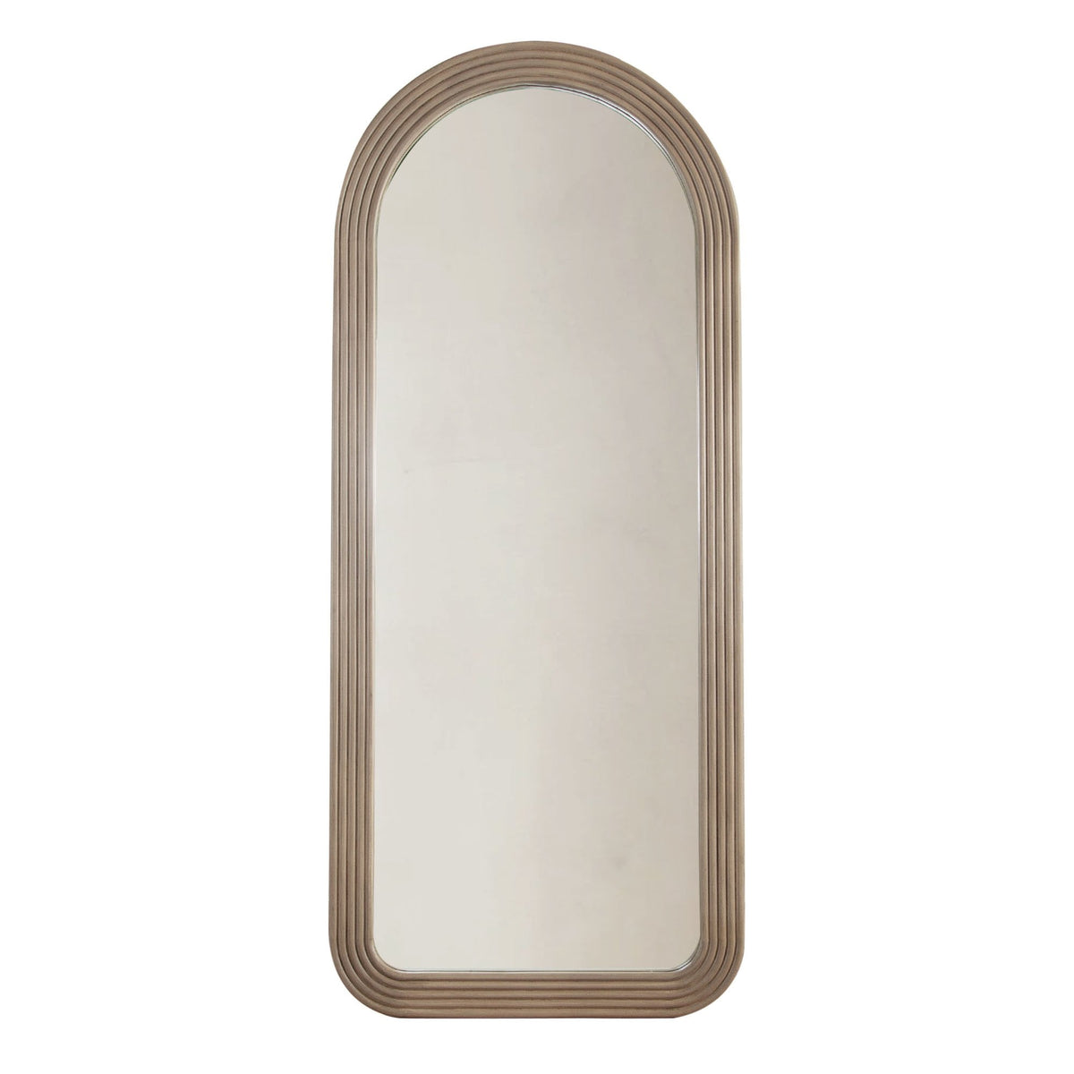 Sadie Ash Wood Floor Mirror by Diamond Sofa at Eve Furniture