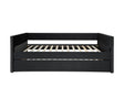 Sadie Black Velvet Twin Daybed by Crown Mark at Eve Furniture