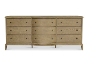 Sadie Brown 9 Drawer Dresser by Moe's Home at Eve Furniture