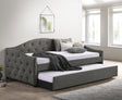 Sadie Upholstered Twin Daybed with Trundle by Coaster at Eve Furniture