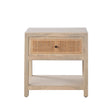 Sadler Natural Wood Nightstand by Diamond Sofa at Eve Furniture