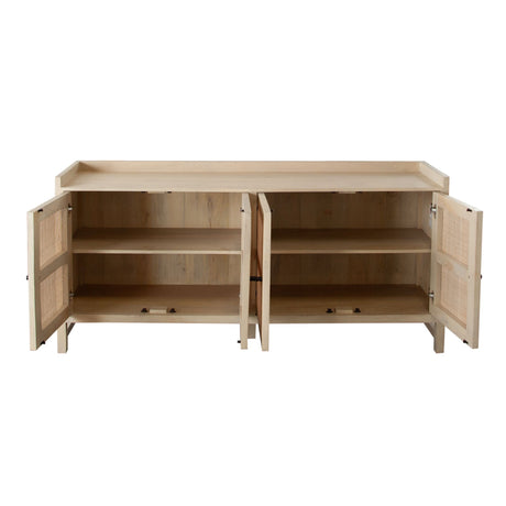 Sadler Natural Wood Sideboard by Diamond Sofa at Eve Furniture