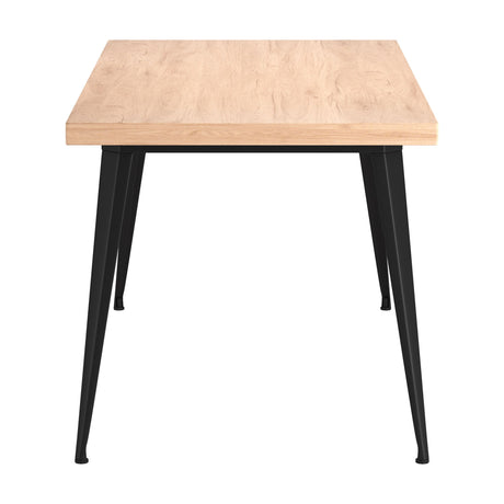 Saelen Dining Table Natural by Zuomod at Eve Furniture