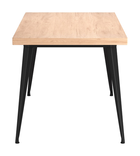 Saelen Natural Dining Table by Zuomod at Eve Furniture