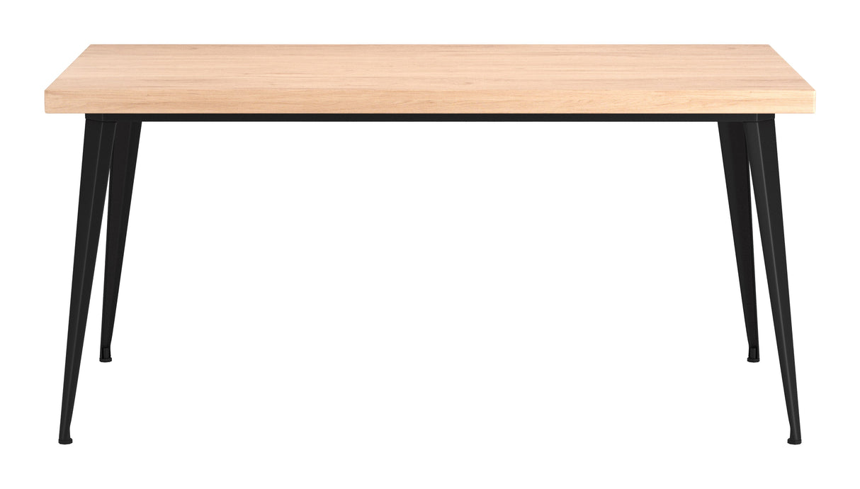 Saelen Natural Dining Table by Zuomod at Eve Furniture