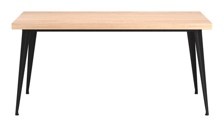 Saelen Natural Dining Table by Zuomod at Eve Furniture