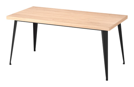 Saelen Natural Dining Table by Zuomod at Eve Furniture