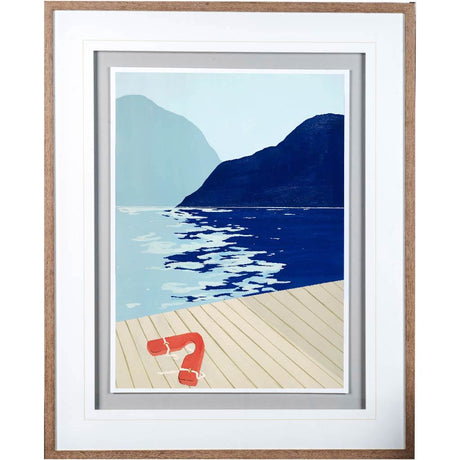Safety First by Dimond, David a Framed Art Print Matted under Glass by Mercana at Eve Furniture