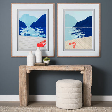 Safety First by Dimond, David a Framed Art Print Matted under Glass by Mercana at Eve Furniture