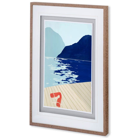Safety First by Dimond, David a Framed Art Print Matted under Glass by Mercana at Eve Furniture