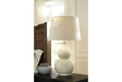 Saffi Cream Table Lamp by Ashley at Eve Furniture